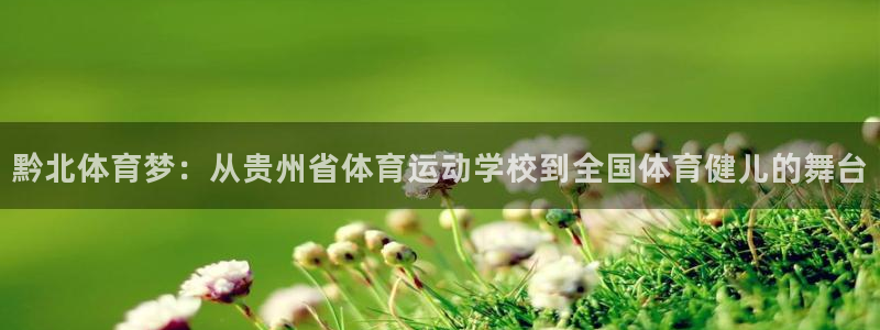 利记官网下载官方客服电话：黔北体育梦：从贵州省体育运